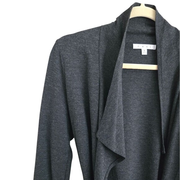 Cabi cardigan midi length size Small long open front Belt - Picture 3 of 6